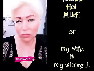 Hottest stepmom Aimee talks dirty and performs sultry MILF moves