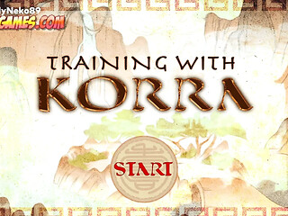 Hot animated Korra gets trained on big dick