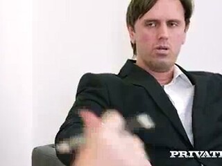 Private.com - Hot Small Boobed Therapist Kristy Black Pussy Fucked!