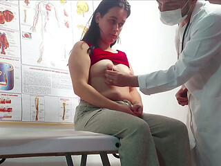 Gynecologist sticks finger in patient'_s anus and fucks her!