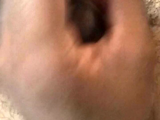 Horny boy solo mustarbation