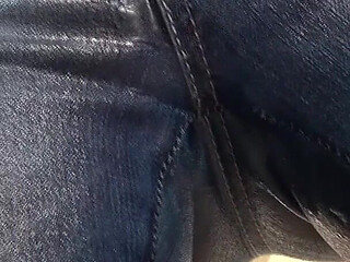 Jeans Piss Orgasm! When the Bladder Is Full to the Brim!