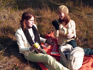 Kara Price and Audrey Rose are hot lesbians who use sex toys