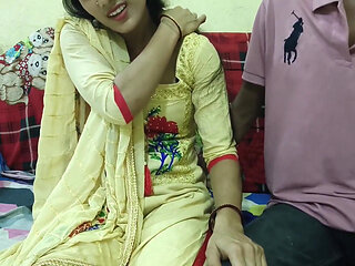 Desi Bhabhi Took Her Brother-in-law's Thick Penis Inside Her