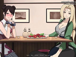 Hentais, foot jobs, showing boobs