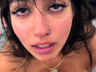 Aaliyah Yasin Fucks a Guy Whilst on Break From a Porn Shoot