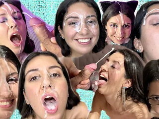 Huge Cumshots Compilation - Facial - Cum in Mouth