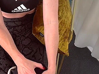 Tasty Aromatic Trainers, Post-workout Sweaty Trainer & Sock Worship, Foot Sniffing, Smelly Feet, Bare Feet & Foot Worship