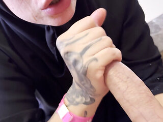 Real Hijab Wife Picked up and Slutted Out