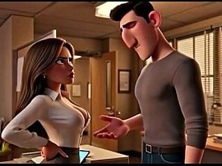 Office slut gets fucked in the copy room