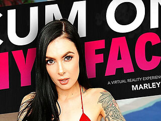 American Daydreams - Marley Brinx Fucking in the with Her Tattoos VR Porn