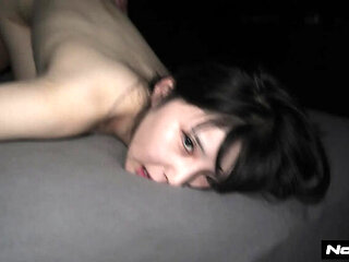 German Teen Gets Hardcore Face Fuck and Cum in Mouth