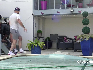 Aaymeric Deville used rawby xxl black cock