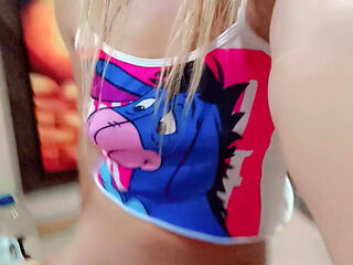 Sexy Barby Girl Hot in the Kitchen Show U My Nude Body Sexy Dadd