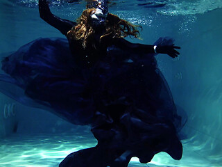Underwater shooting - full backstage