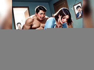 BBW Wife Gets Gangbanged by Husband's Friends