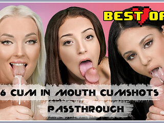 16 Cum In Mouth And Facial Cumshots Passthrough