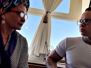 Brazilian Mom Friend Takes Deep Ass Pounding