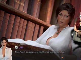 CROFT Adventures (ep 15) - Gamer girl wearing sotckings