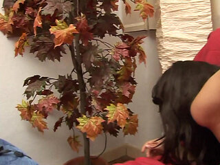 Big boobs asian masked girl cock sucking pussy fucking