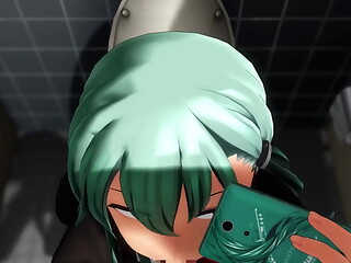 Mmd blowjob