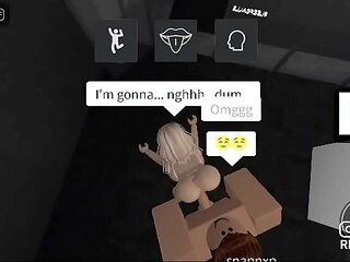 Naughty Work Fun in Roblox with NikkiandSnap