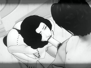 1940 style Burlesque sluts getting spanked and fucked hard