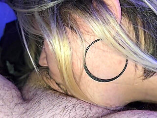 BJ Late at Night and Prone Bone with Cumm on Ass