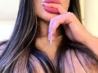 Stacked brunette goes solo toys and masturbation