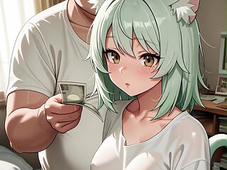 Yani Neko Chainsmoker Cat Old and Young Gangbang