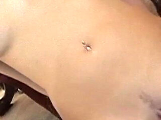 Teen Brunette Slut Fucked Hard on Floor