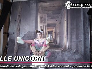 Tender Adelle Unicorn and Adelle's small tits trailer