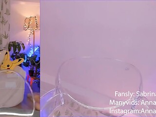 Redhead Amateur Creamy Pussy Vibrated to Orgasm