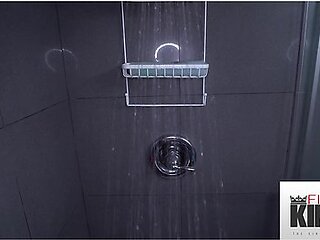FilthyPov - Woah ! Hot Brunette Babe Steps In While I'm Showering To Let Me Fuck Her