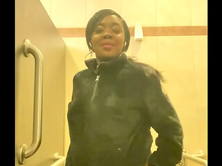 Walmart Public NIP SLIP Flashing &amp_ Peeing Desperation
