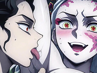 Her Body Shook, Her Eyes Rolled, His Cum Filled ( AI Generated )