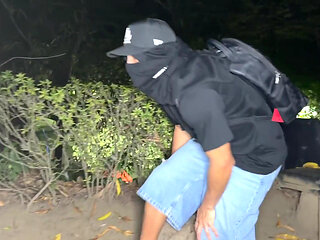 Huge Cock Breaks Into My House and Ends up Fucking Me and Whipping My Huge Ass - Larolax & Max Betancur