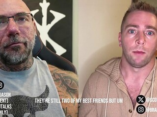 Muscle Pornstar Scott Rileys Nude Public Confessions with Jason Collins