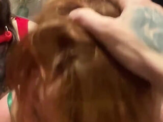 They Want That Huge Cock Deep in Their Throat - French Amateur Tattoo Girl Hardcore Blowjob Submissive Female Deep Throat