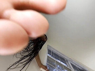 Her Massive Feet Hover Your Face