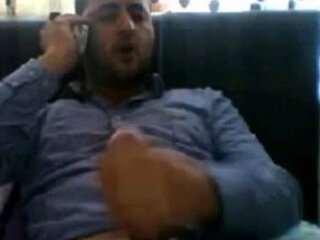 Big-Cock Hunk's Phone Cam Solo