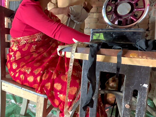 "Going to My Bhabhi's Tailoring Shop - Unexpected Twist"