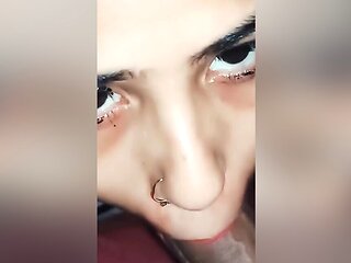 Sucking Big Cum In Mouth - Black Cock Cum