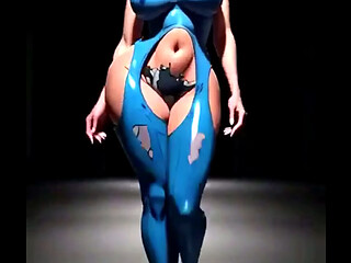 SEXY BIG BOOTY CATWALKING THICK ASS MODEL SEE MORE ON SHEER