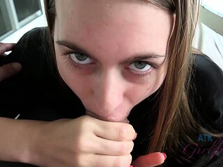 Blonde Blowjob Outdoor