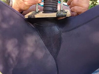 Revvheadone Outdoor Extreme Ball Stretching Cock Rings and Weights plus sounding