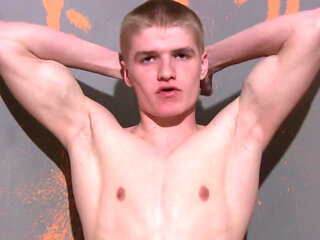 Horny gay plays with his asshole