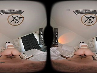 VR Conk presents an intergalactic fantasy! Brunette Padme Amidala sucks