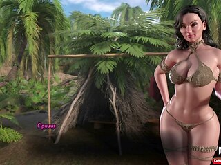 TreasureOfNadia - tasting jizz with Livemrx in an animated adventure