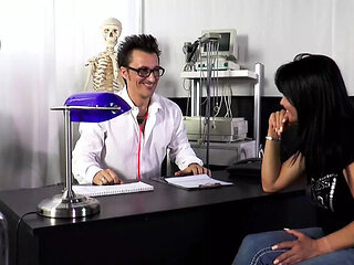 German Clinic Sex Episode 2 - Hot Blowjob & Facial with Conny Dachs & Danyel Cheeks